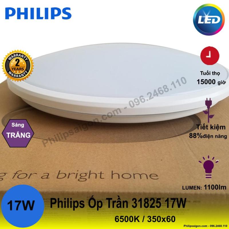 ĐÈN ỐP TRẦN LED PHILIPS 31825 TWIRLY 17W 6500K/2700K ( ánh sáng trắng hoặc sáng vàng)( HÃNG PHÂN PHỐI CHÍNH HÃNG)