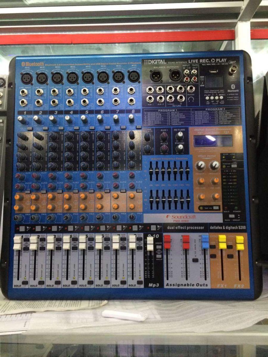 Mixer soundcraft pmx-806d