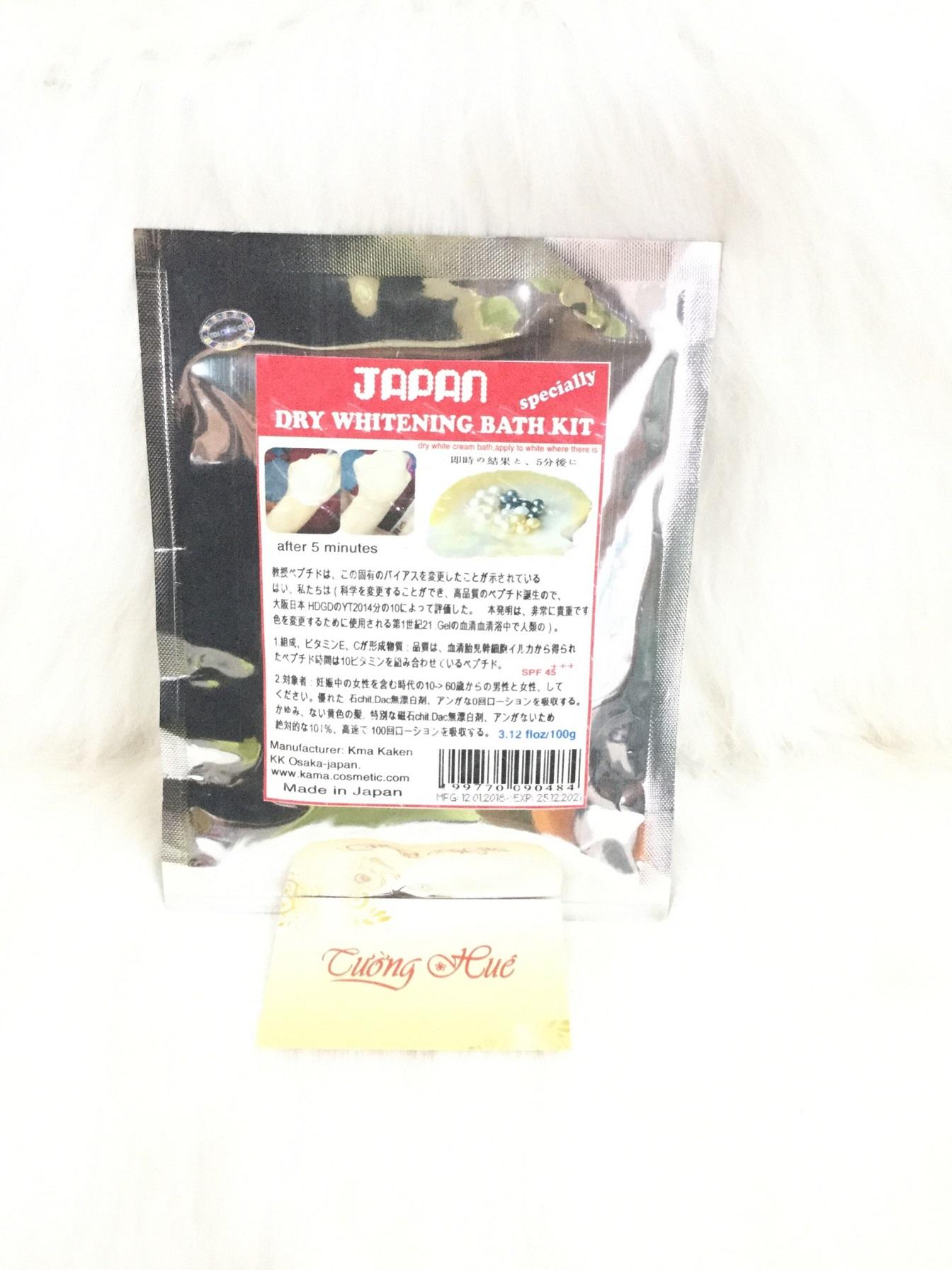 Tắm Trắng Khô Ủ Body Siêu Trắng Nhật - 100g