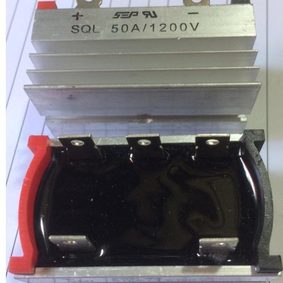 Cầu diot 50 a 5 chân 3 pha