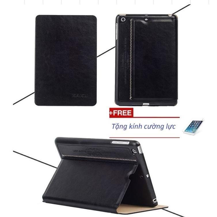 Bao da iPad mini 1 mini 2 mini 3 KAKU tặng kính cường lực