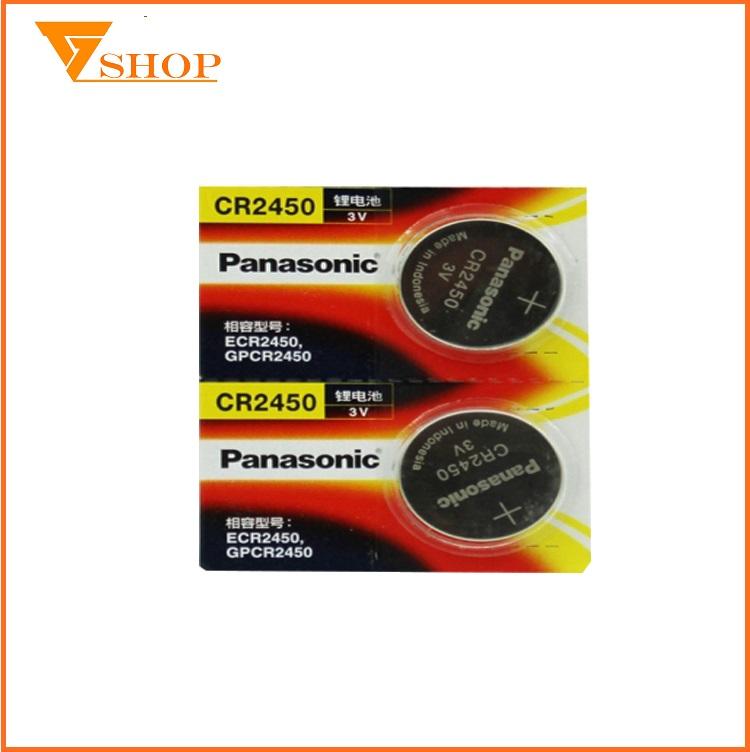 1 viên pin cr2450 panasonic 3v, pin remote cr2450