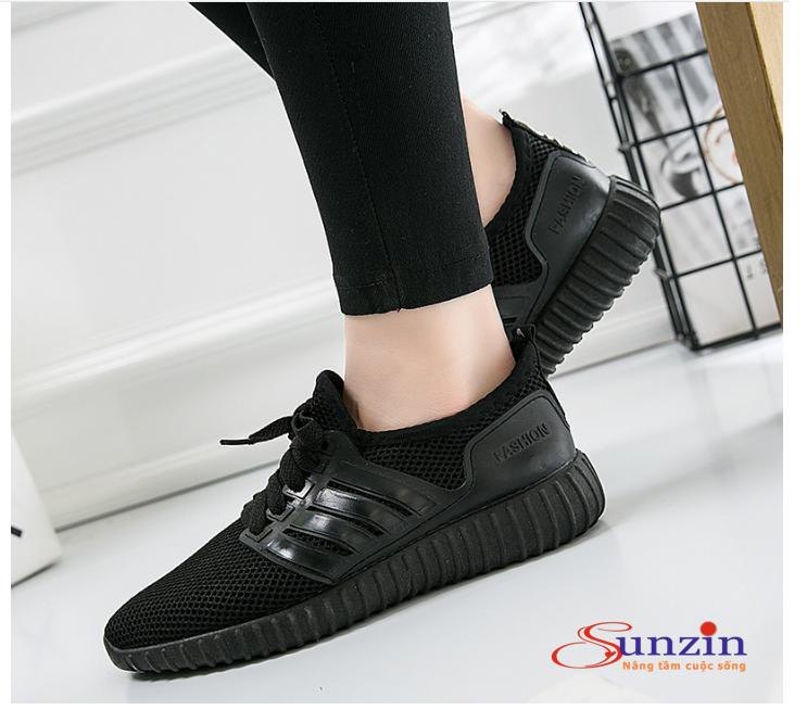 Giày thể thao nữ TVA9 (đen) size từ 35-40
