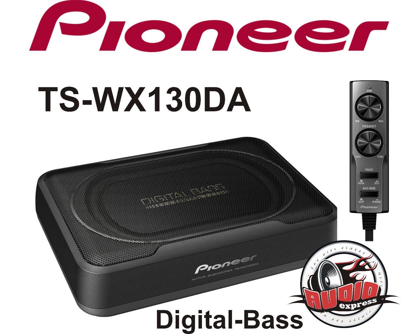 Pioneer TS-WX130DA Digital Bass - Loa siêu trầm Subwoofer cao cấp để gầm ghế xe (miễn phí lắp đặt tại cửa hàng)