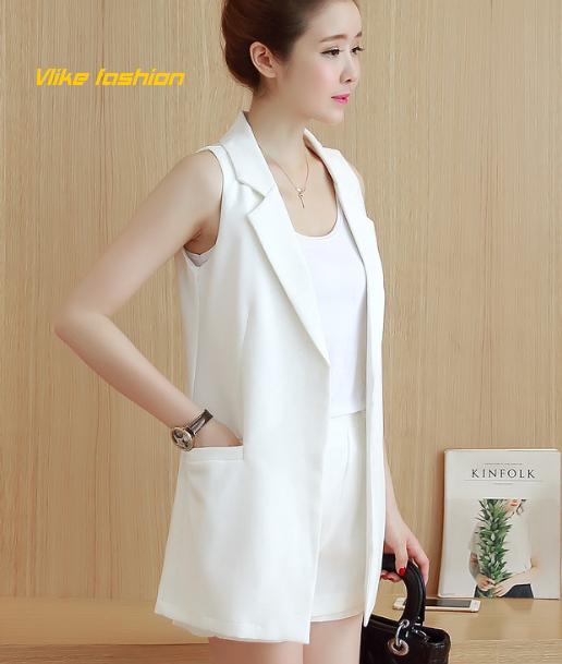 Áo khoác nữ sát nách blazer