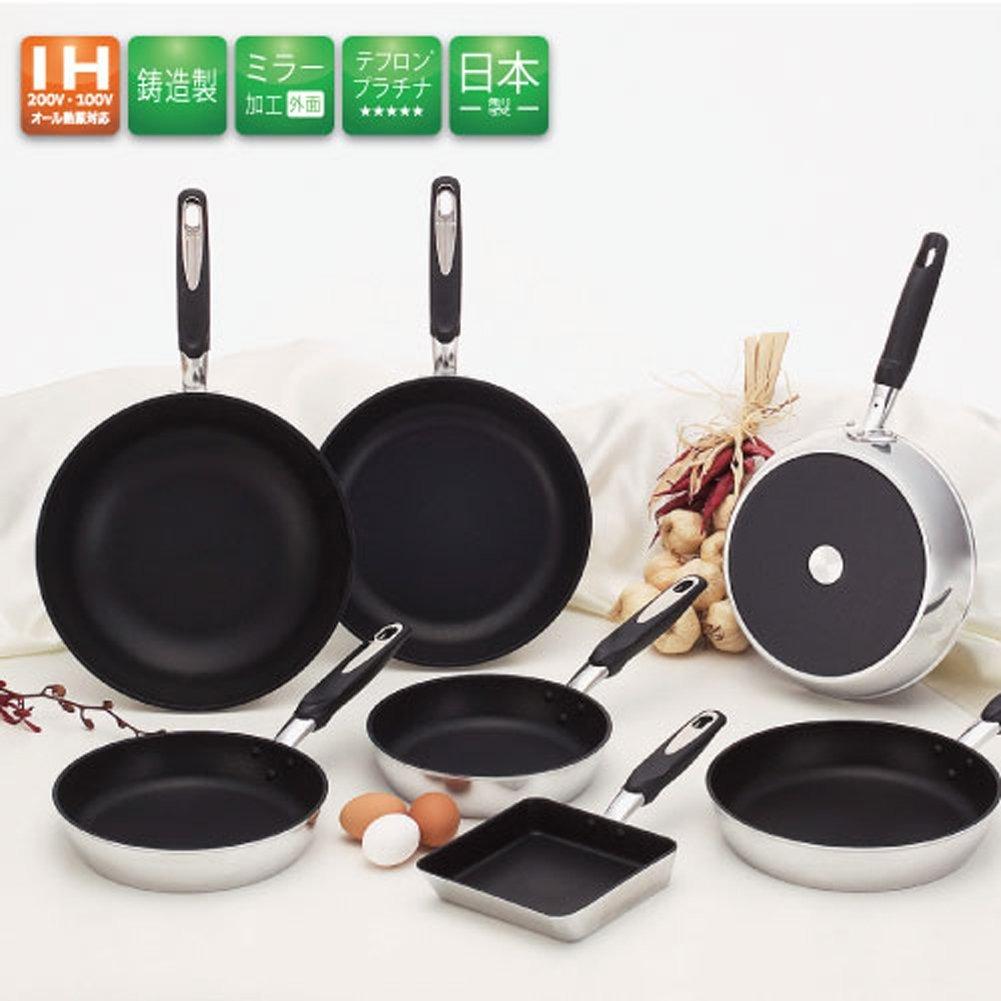 Chảo chống dính Nhật Hokuriku Alumi IH Hi - cast Frying Pan, Yoshikawa, chảo Nhật 28