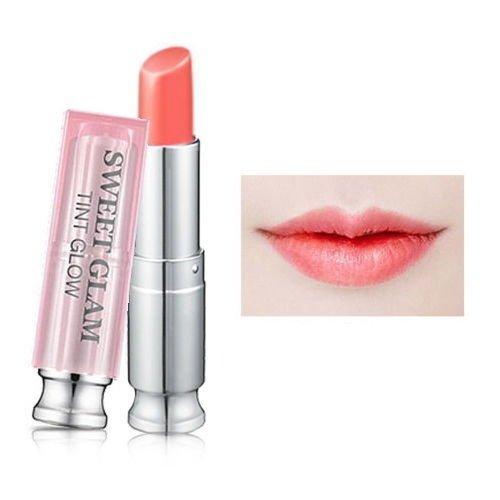 Son Dưỡng Có Màu Secret Key Sweet Glam Tint Glow # Vanilla Peach