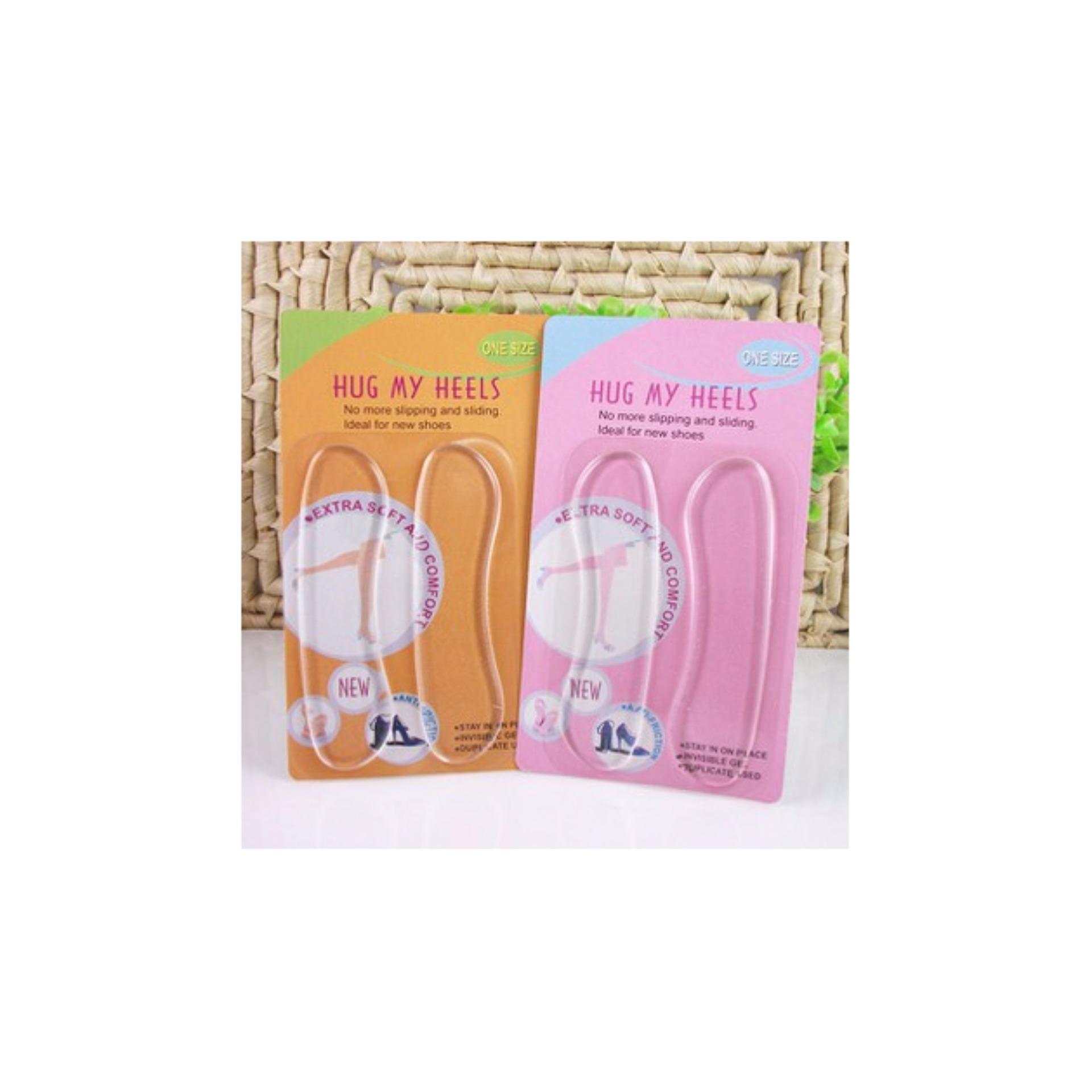 Combo 4 miếng Lót gót giày silicon