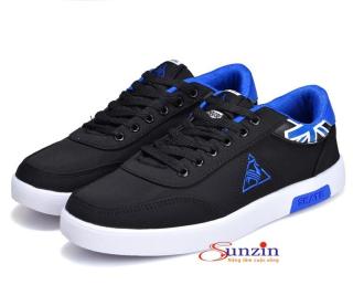 Giày sneaker nam SZ02 (đen phối xanh) thumbnail