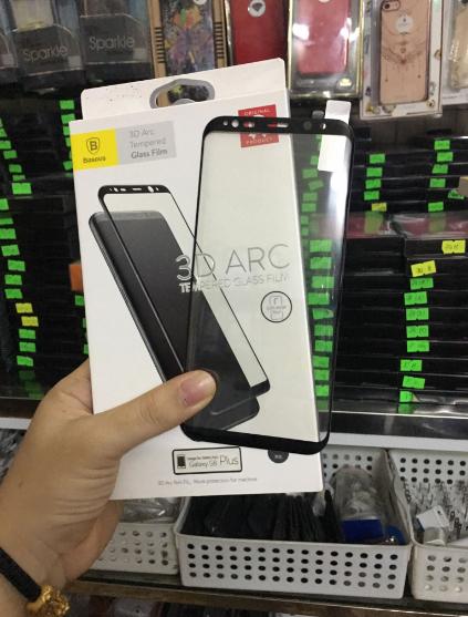 Kính cường lực Full màn hiệu Baseus cho Samsung S8 Plus