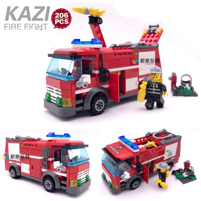 Xe cứu hỏa Đồ chơi Lego lắp ráp
