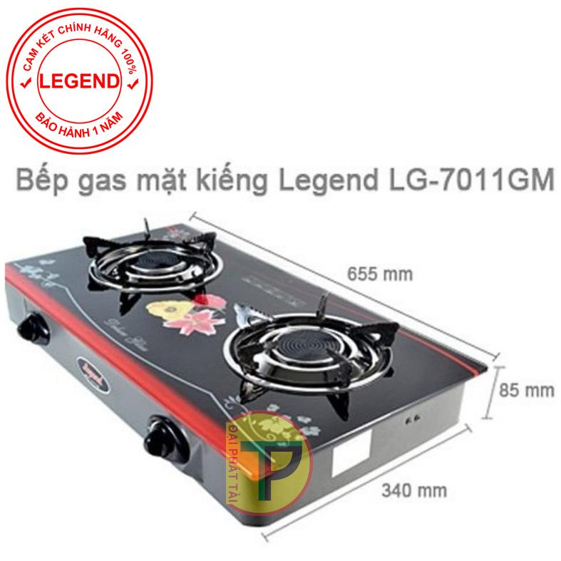 Bếp gas đôi hồng ngoại legend lg-7011gm
