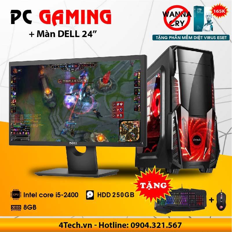 Máy tính bộ cpu intel core i5 2400 ram 8gb hdd 250gb