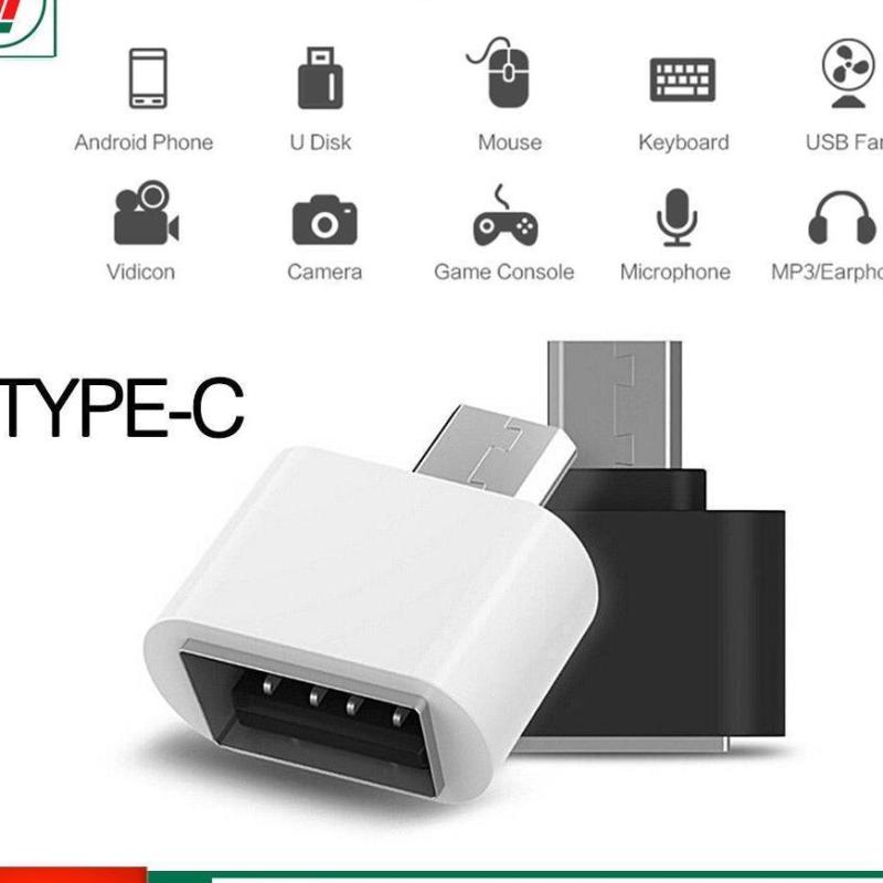 Bảng giá OTG USB / Đầu chuyển otg kết nối đầu usb với đầu cắm type C / Micro USB (Kết nối usb/ chuột,...với điện thoiaj và máy tính bảng) Phong Vũ