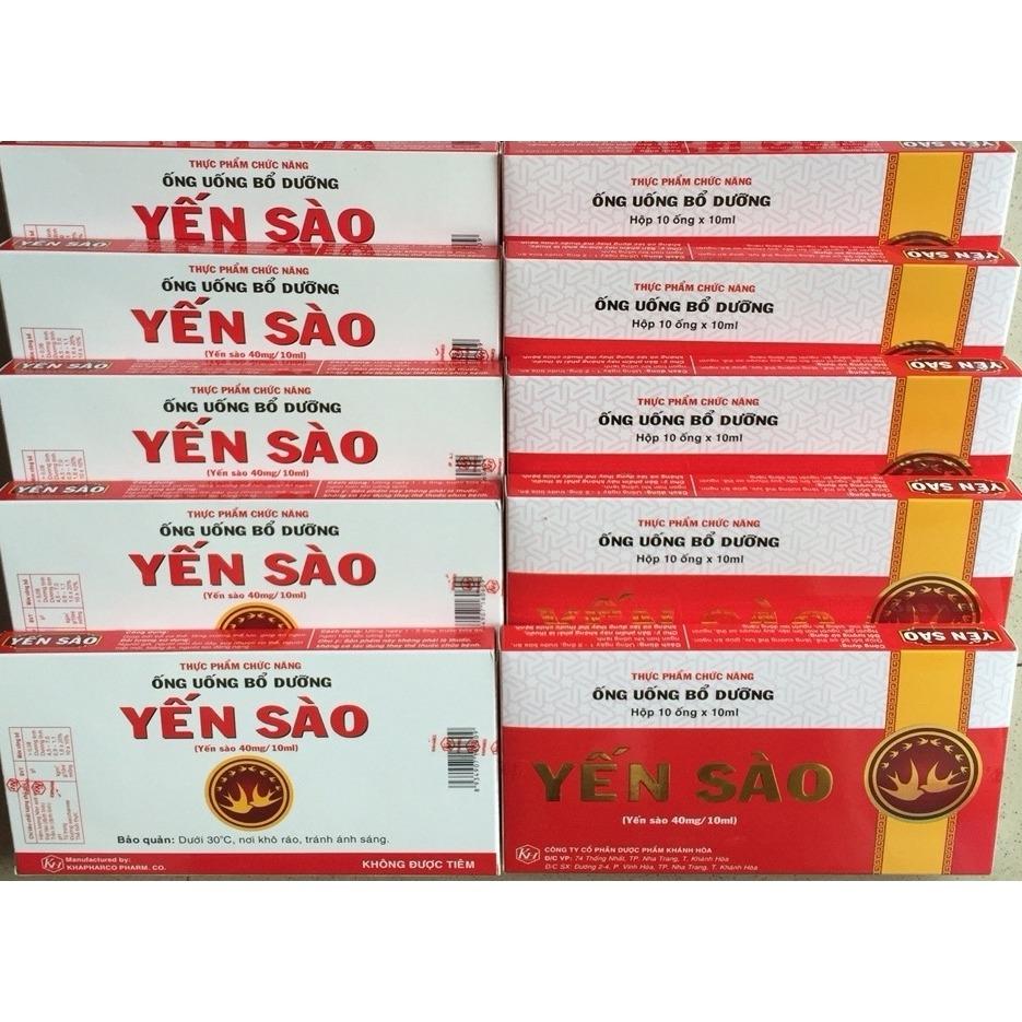 [FreeshipMAX] Ống yến sào Khánh Hòa bộ 10 hộp-PP Sâm Yến Thái An