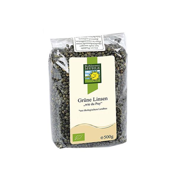 Đậu lăng xanh hữu cơ 500g - Bohlsener
