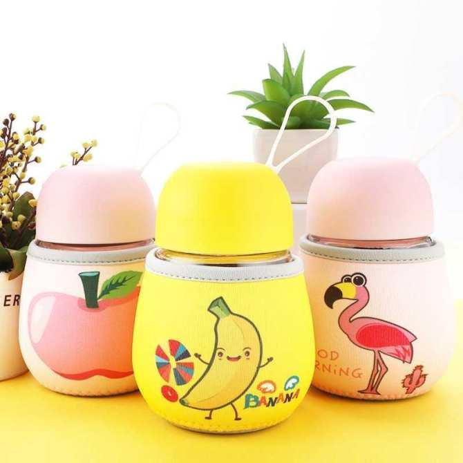 Bình thủy tinh 300ml giữ nhiệt, ủ cháo và sữa