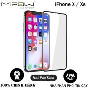 Miếng dán kính cường lực Mipow KingBull cho iPhone X iPhone Xs