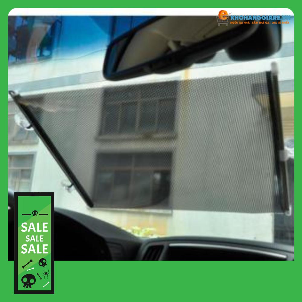 Tấm rèm che nắng ô tô rút gọn dùng cho kính sau xe ô tô
