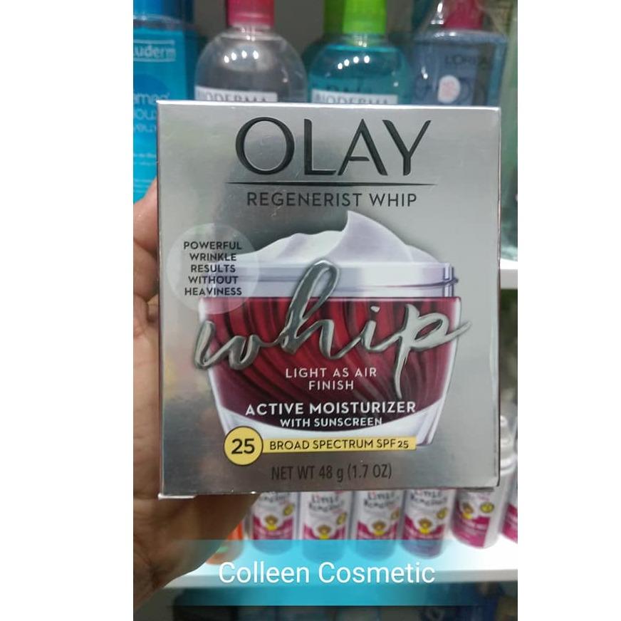 [HCM]Kem Dưỡng Chống Lão Hóa Olay Regenerist Whip Active Moisturizer With Sunscreen SPF 25 48g