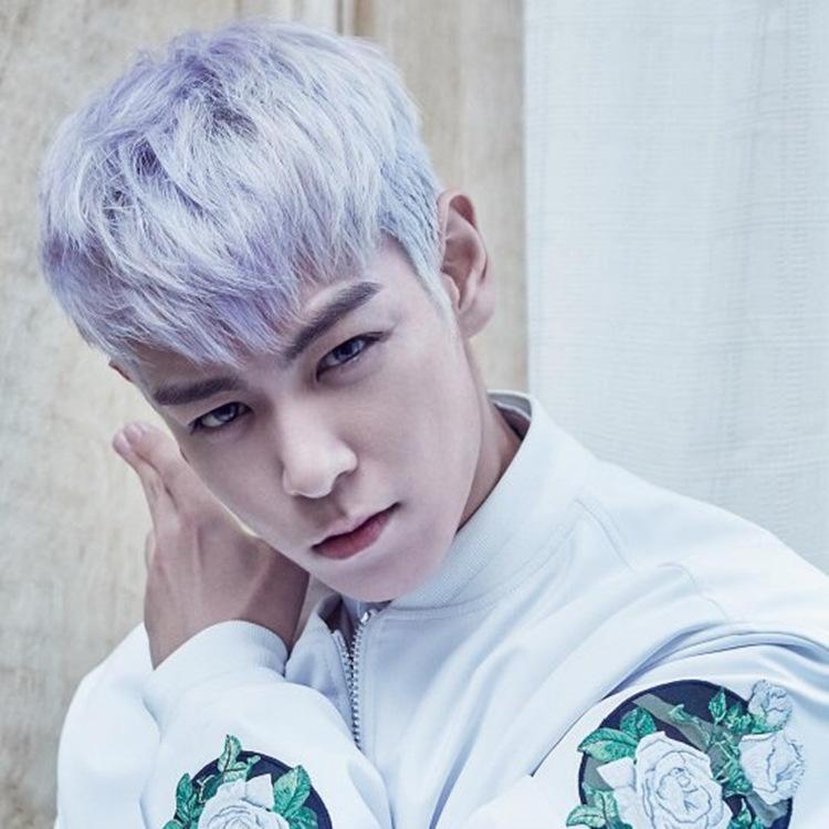 [HCM]Tóc Giả Nam Hàn Quốc Màu Xám Khói Tặng Kèm Lưới AeShin - D21