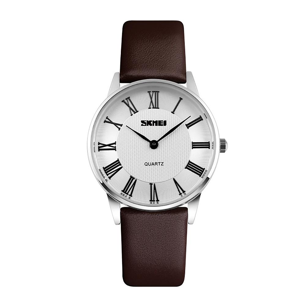 Đồng hồ nữ dây da skmei 9092