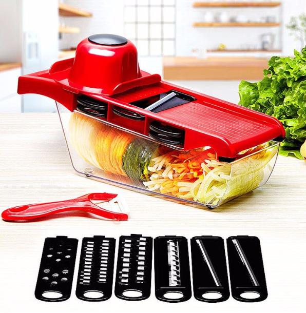 Bộ dụng cụ cắt gọt rau củ quả đa năng 6 in 1