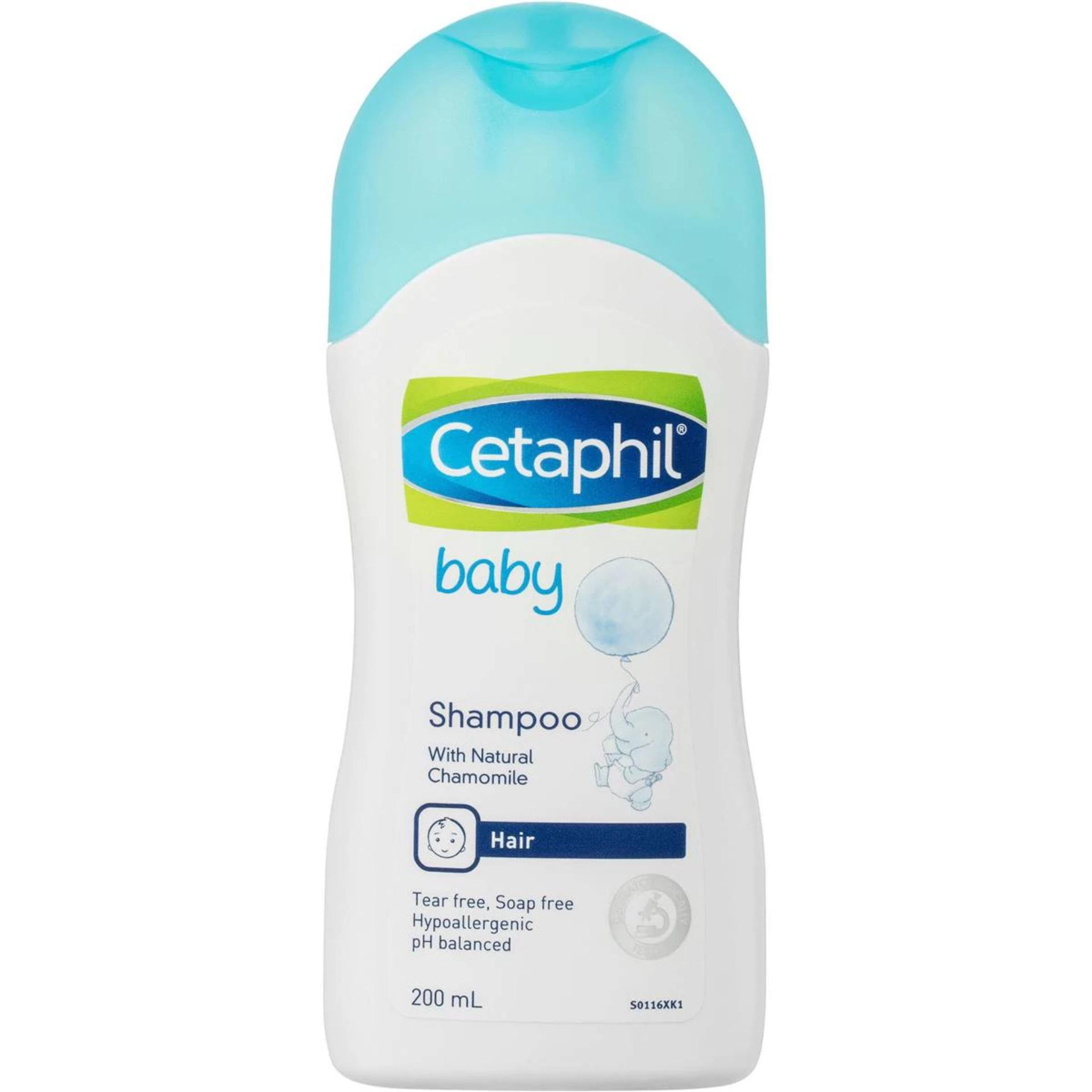 Dầu gội làm sạch và bảo vệ da đầu nhạy cảm cho bé - Baby Shampoo 200ml - Cetaphil