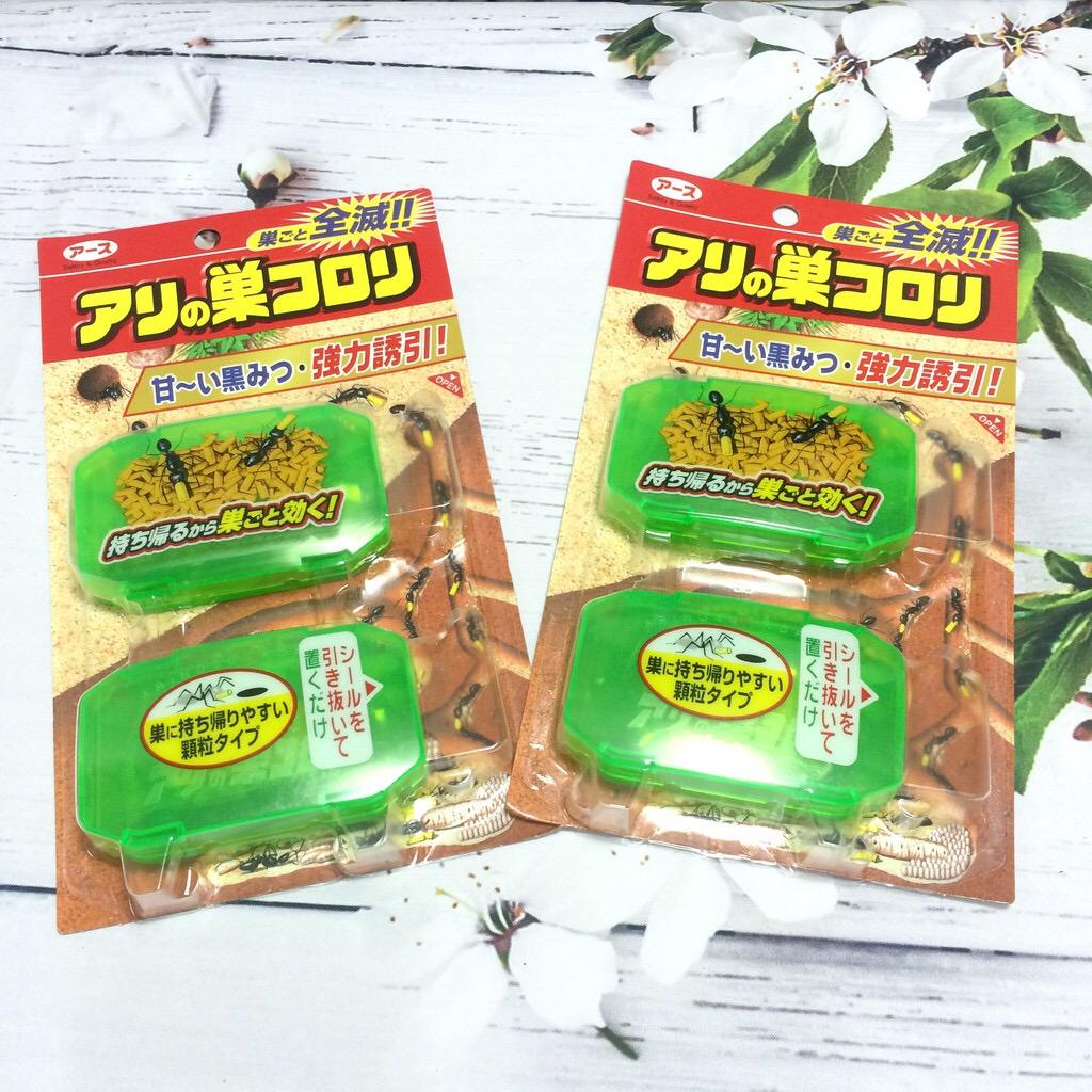 Bộ 2 hộp thuốc diệt kiến Nhật Bản Super Arinosu Koroki