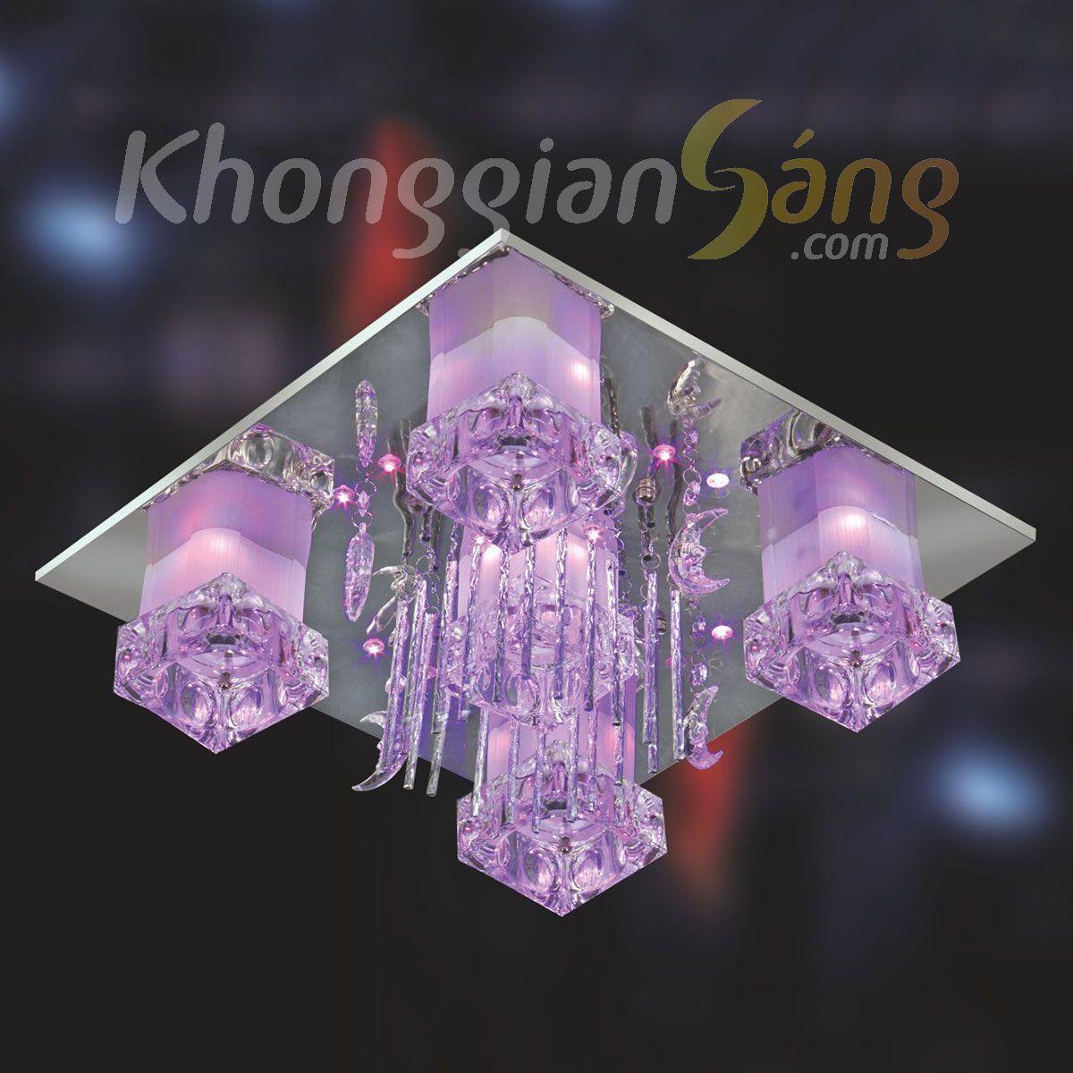 Đèn ốp trần led vuông kgc-8375