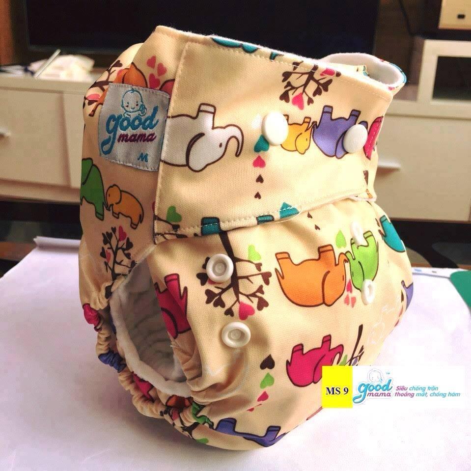 Bỉm vải chống trào Goodmama ban ngày cho bé 3-13kg