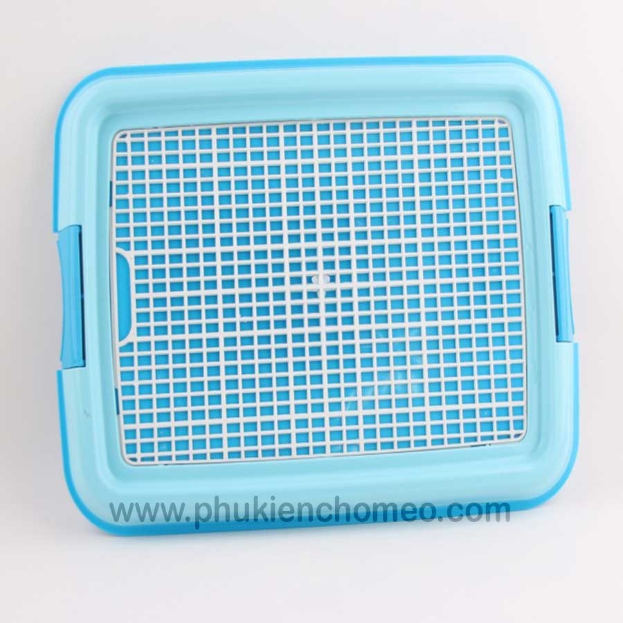 HCM-SP1025 - Khay vệ sinh chữ nhật dẹt  khay vệ sinh chó mèo cải