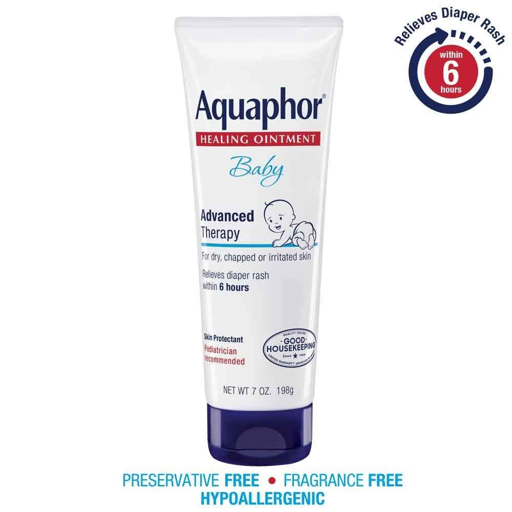 [Date 05/2023] Kem dưỡng da chống hăm t r ị h ă m Aquaphor Baby Advanced Therapy Healing Ointment Skin 198g
