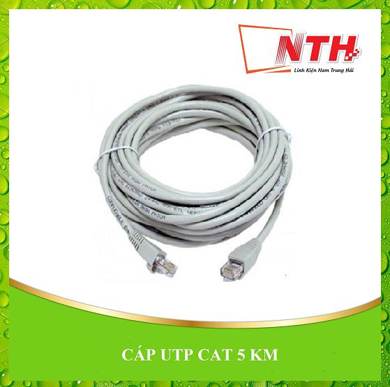 Cáp utp cat 5 km 5m ty050