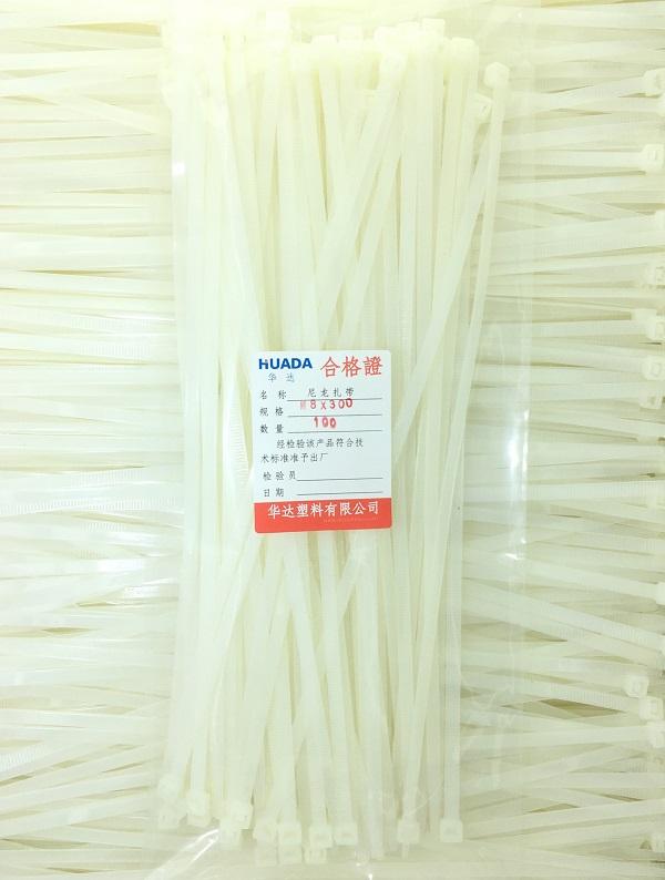 Dây rút nhựa 30cm  bảng lớn - 100 cai (5.2x300 mm)