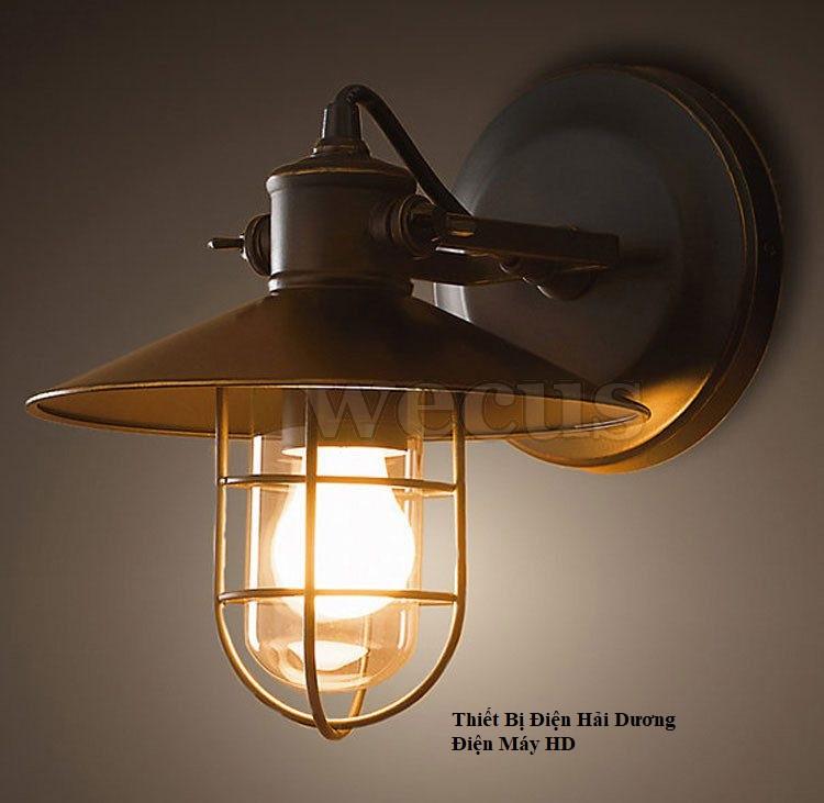 Đèn treo tường gắn tường tân cổ điển phòng nổ PA01 (Đen) - Có video hướng dẫn - Bảo hành 1 năm - Energy Green Lighting