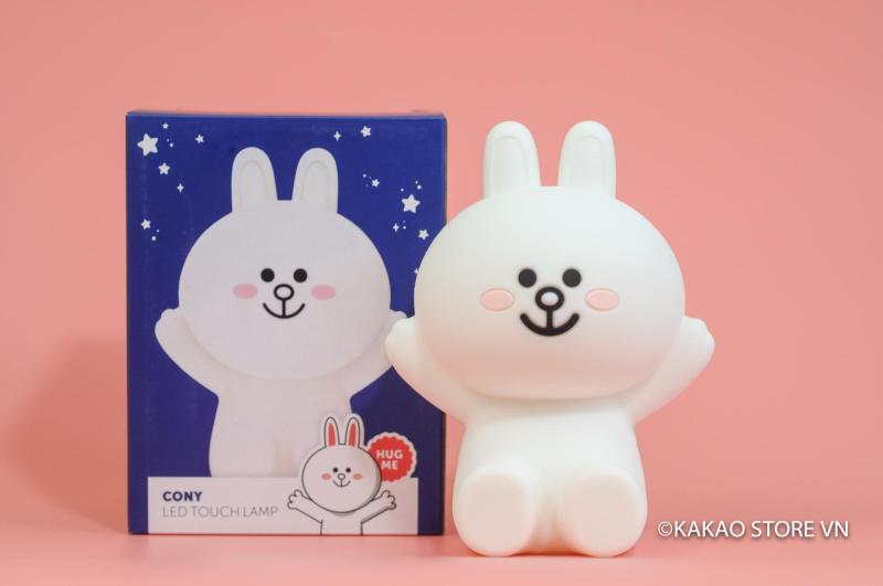 Bảng giá ĐÈN NGỦ DỄ THƯƠNG CẢM ỨNG CHẠM THỎ CONY ĐÈN NGỦ DỄ THƯƠNG SILICON ĐÈN TRANG TRÍ PHÒNG NGỦ DỄ THƯƠNG_LINE FRIENDS