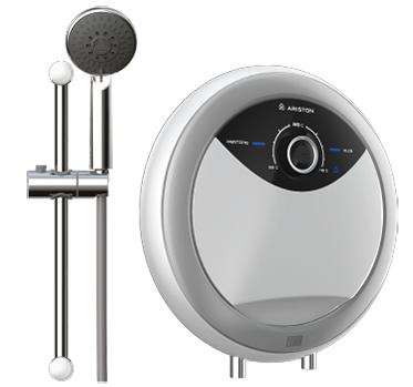 Máy nước nóng trực tiếp không bơm ariston aures smart rmc45e-vn