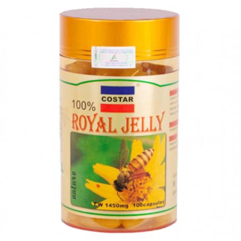 Sữa Ong Chúa Royal Jelly Soft Gel Capsules 1450mg (100 viên) nhập khẩu