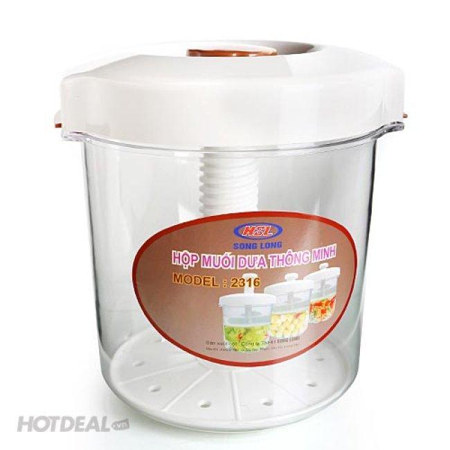 Hộp muối dưa cà thông minh Song Long Plastic