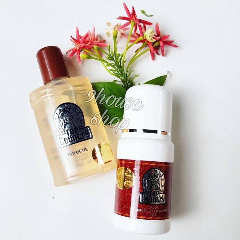 Bộ Đôi Nước Hoa và Lăn Khử Mùi TOP COUNTRY Thái Lan