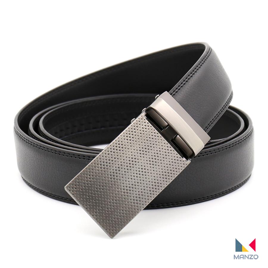 Thắt lưng- dây nịt nam da bò thật 100% khóa tự động manzo 234 bh 1 năm.