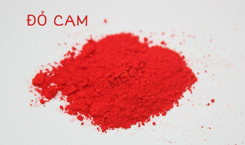 Màu Khoáng Đỏ Cam Lì 1G - Màu Khoáng Mỹ - Nguyên Liệu Làm Son và Mỹ Phẩm Handmade