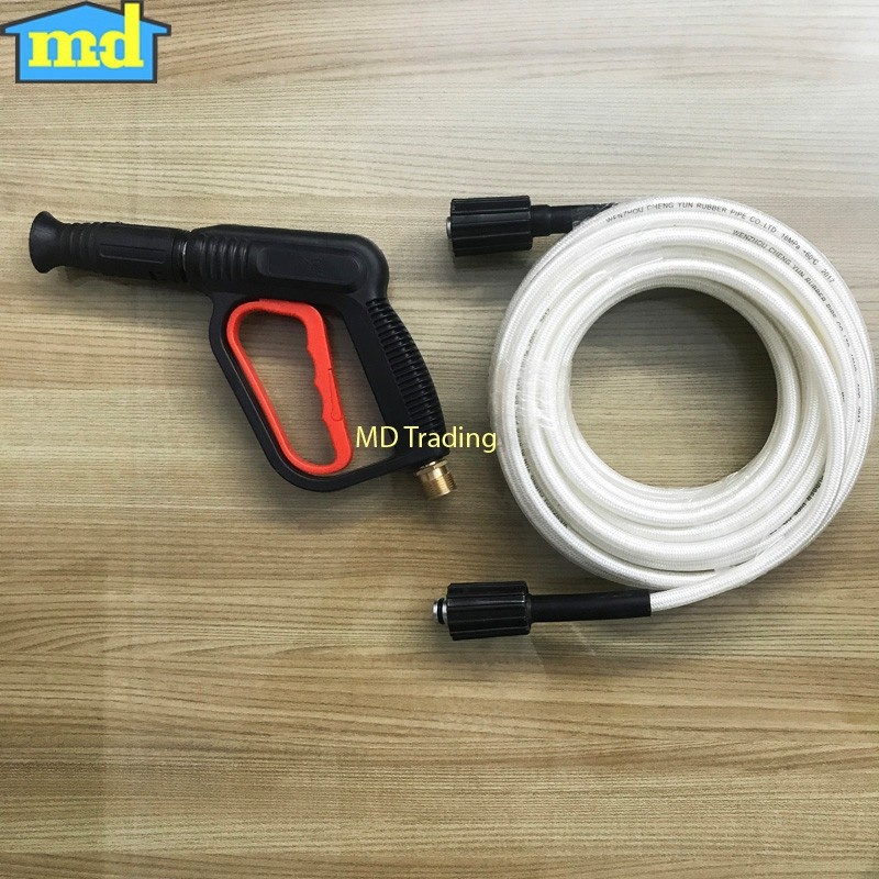 Combo súng và dây rửa xe cao áp 10m 2