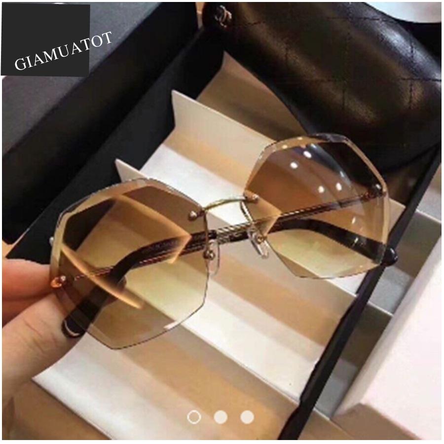 [HCM]kính lục giác hình ốc sang chảnh màu trà