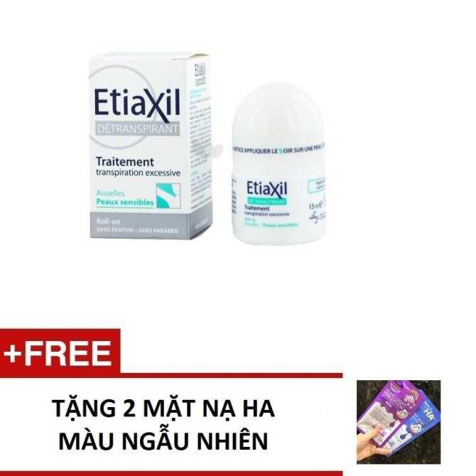 [HCM]Lăn khử mùi Etiaxil đặc trị khử mùi hôi nách 15ml dành cho da nhạy cảm [ Tặng 2m mặt nạ HA màu ngẫu nhiên ]