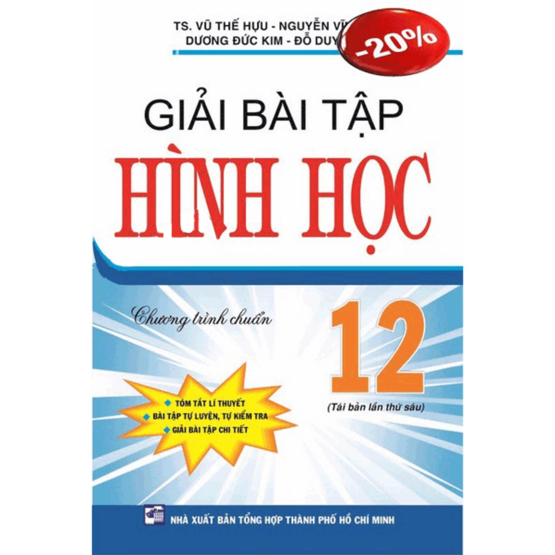 Giải bài tập hình học 12 cơ bản