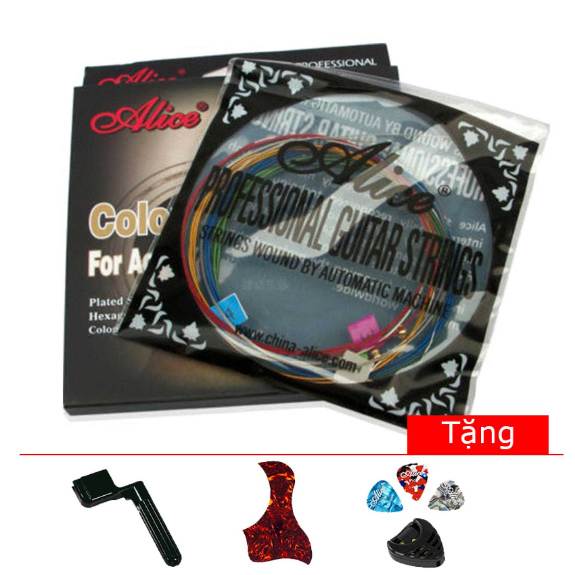 Dây đàn guitar Acoustic nhiều màu AW435C