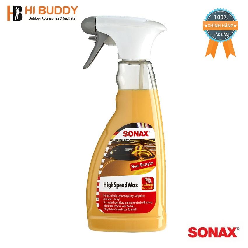 Chai xịt Đánh Bóng Sơn Ướt Sonax High Speed Wax 500ml 288200