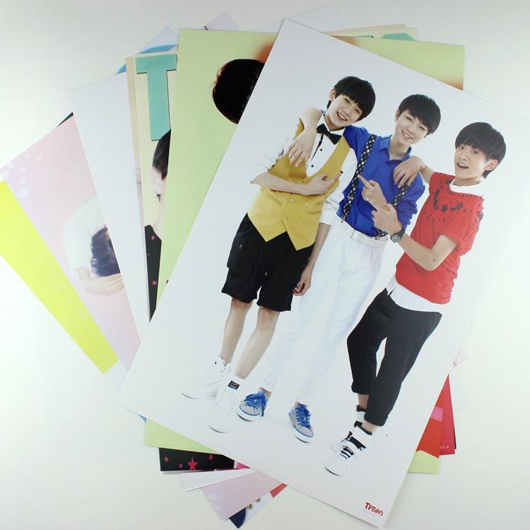 Combo 8 tấm poster TFBoy khổ lớn sắc nét